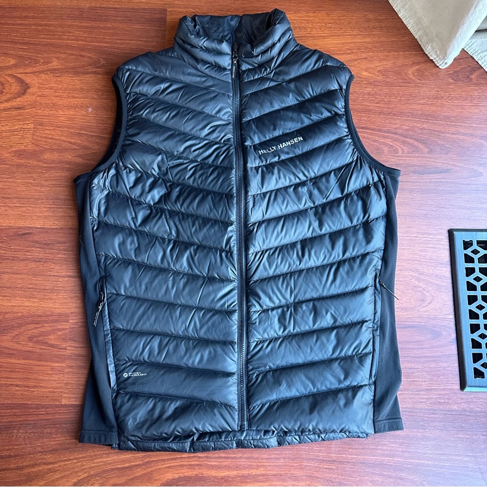 Helly Hansen Men's Black Down Vest XL